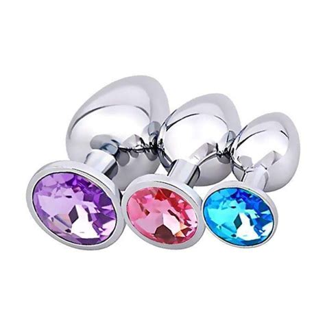 Jeweled Princess Plug 3 Piece Set